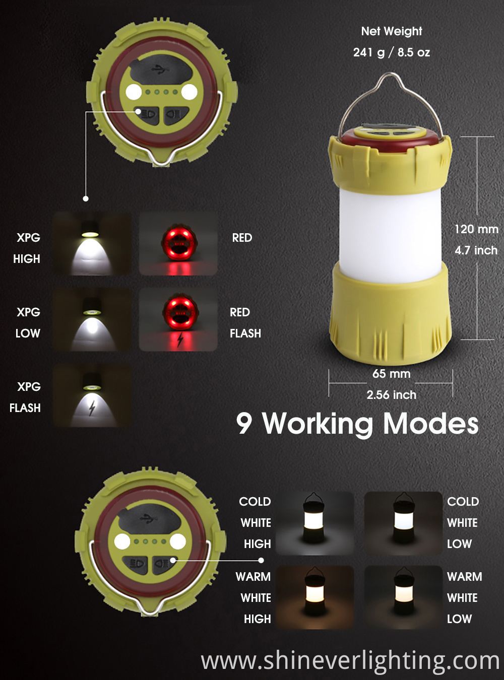 Rechargeable LED Camping Lantern 